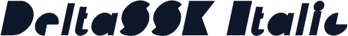 DeltaSSK Italic