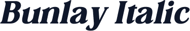 Bunlay Italic