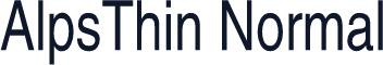AlpsThin Normal