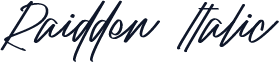 Raidden Italic