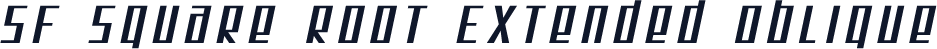 SF Square Root Extended Oblique