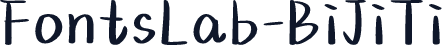 FontsLab-BiJiTi