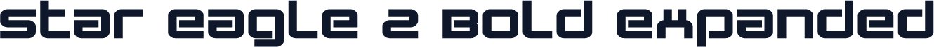 Star Eagle 2 Bold Expanded