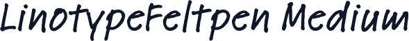 LinotypeFeltpen Medium