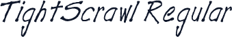 TightScrawl Regular