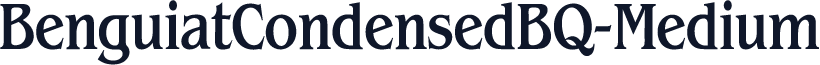 BenguiatCondensedBQ-Medium