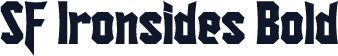 SF Ironsides Bold