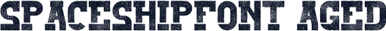 SpaceshipFont Aged