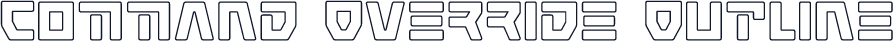 Command Override Outline