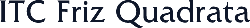 ITC Friz Quadrata
