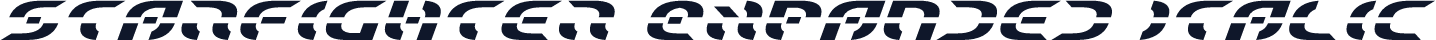 Starfighter Expanded Italic