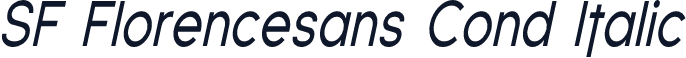 SF Florencesans Cond Italic