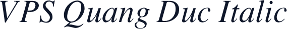 VPS Quang Duc Italic