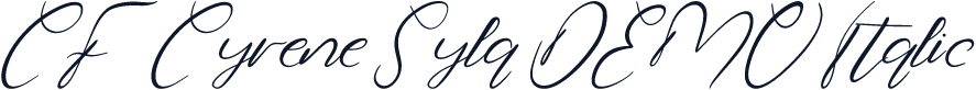 CF Cyrene Syla DEMO Italic