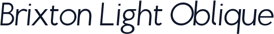 Brixton Light Oblique