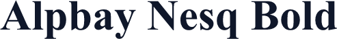 Alpbay Nesq Bold