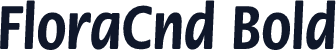 FloraCnd Bold