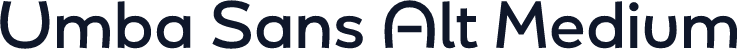 Umba Sans Alt Medium