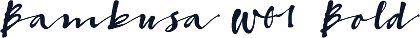 Bambusa W01 Bold