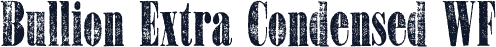 Bullion Extra Condensed WF