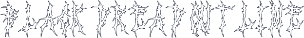Black Dread Outline