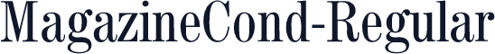 MagazineCond-Regular