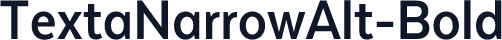 ☞TextaNarrowAlt-Bold