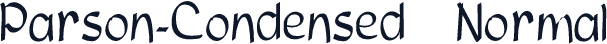 Parson-Condensed  Normal