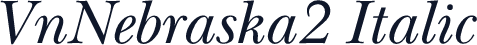 VnNebraska2 Italic