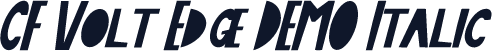 CF Volt Edge DEMO Italic