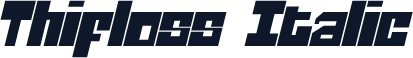 Thifloss Italic