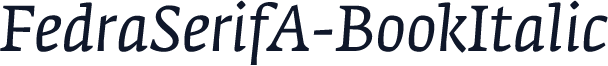 FedraSerifA-BookItalic