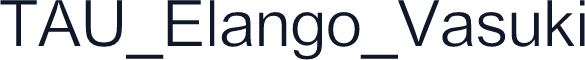 TAU_Elango_Vasuki