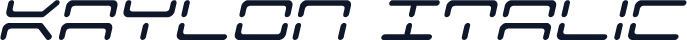 Kaylon Italic