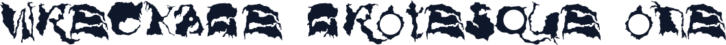 Wreckage Grotesque One