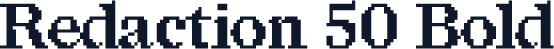 Redaction 50 Bold