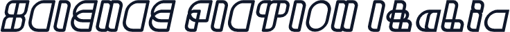 SCIENCE FICTION Italic