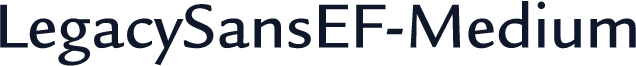LegacySansEF-Medium