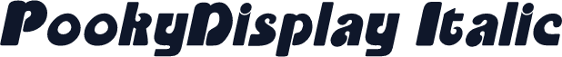 PookyDisplay Italic