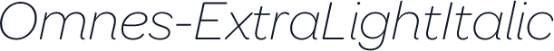 Omnes-ExtraLightItalic