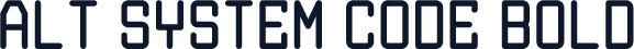 Alt System Code Bold