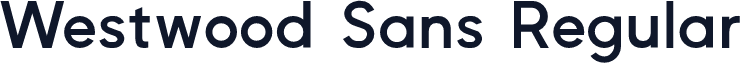 Westwood Sans Regular
