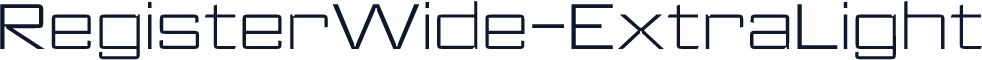 RegisterWide-ExtraLight