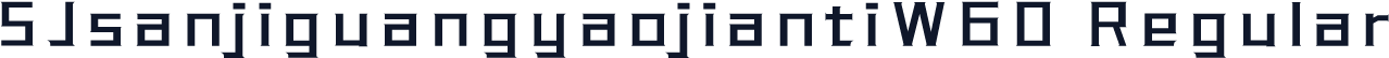 SJsanjiguangyaojiantiW60 Regular