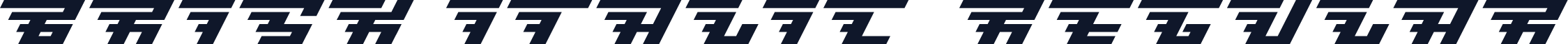 Brisk (italic) Regular