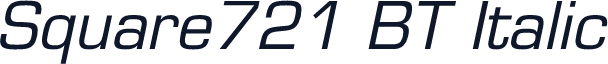 Square721 BT Italic