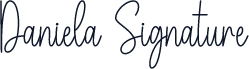 Daniela Signature