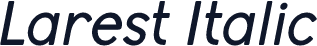 Larest Italic
