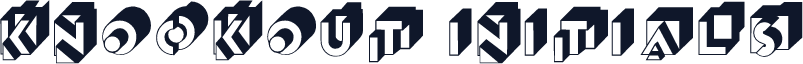 Knockout Initials