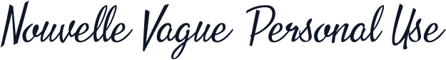 Nouvelle Vague Personal Use